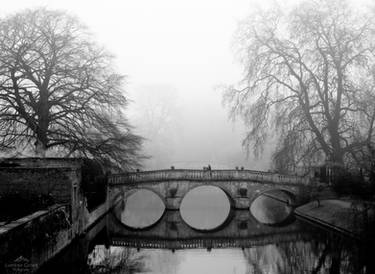A foggy day in Cambridge.