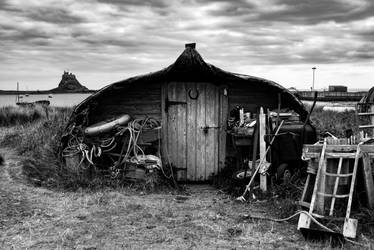 A boat shed.