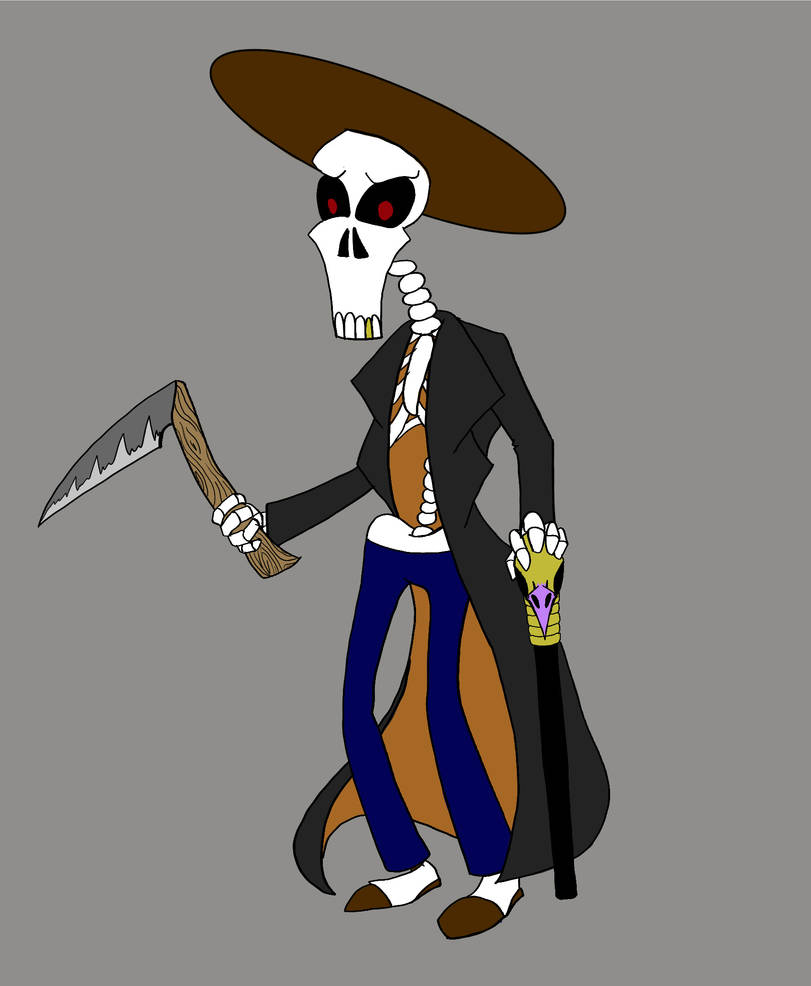 redo of my skeleton oc by AllowMe2Create on DeviantArt