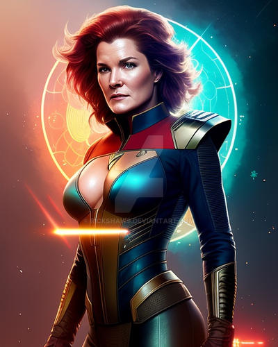 Janeway by Rickshaw9 on DeviantArt