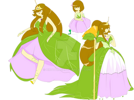 Princess Tulip - Desing, stages