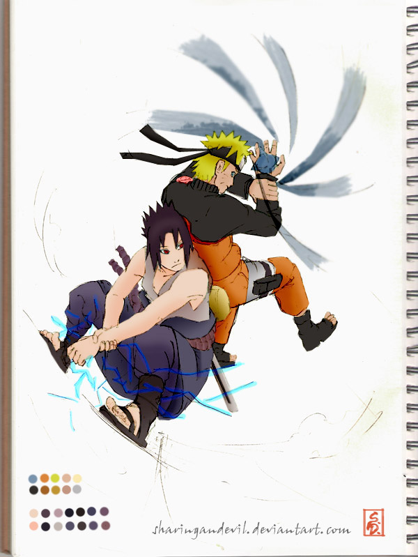 Naruto e Sasuke