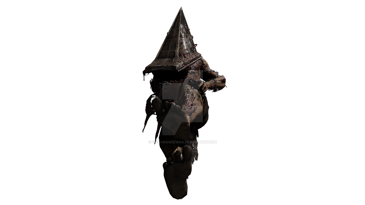 Pyramid Head Silver Pyramid Head Render (F-1) by GwaGwaWeeWaa on DeviantArt