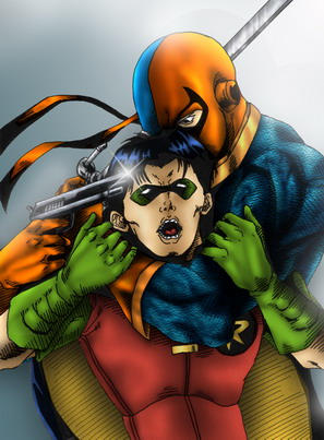 Deepstrok Robin Robin Deathstroke by bassisnyazed on DeviantArt