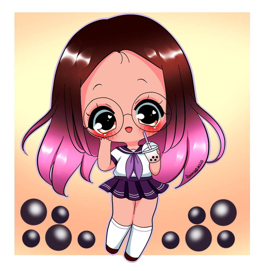 Boba Milk Tea Chibi by MeltedHypnosis on DeviantArt