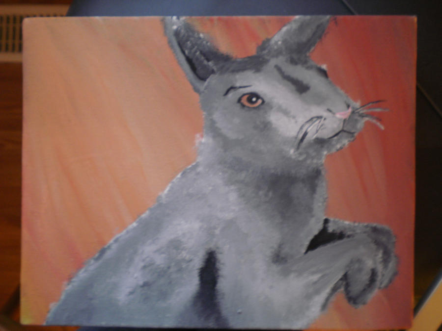 Acrylic Rabbit by MoonlightenPath on DeviantArt