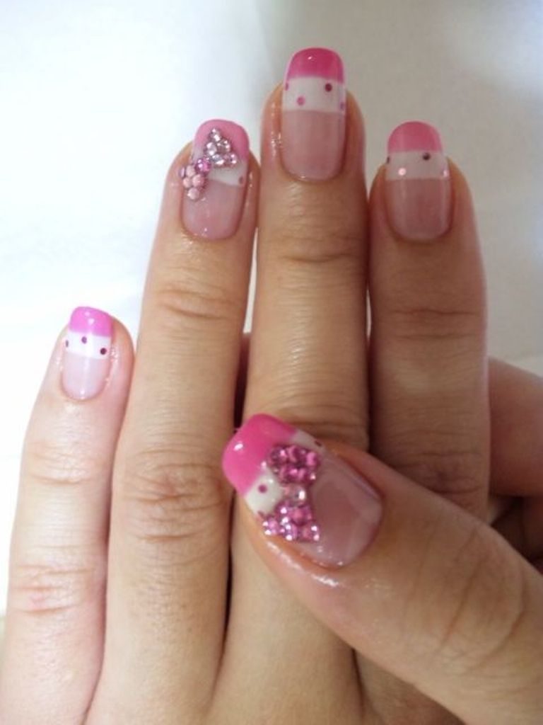 bow nail art III