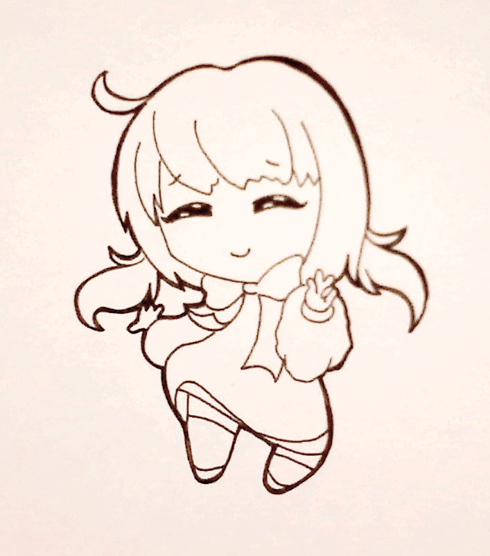 Chibi lineart