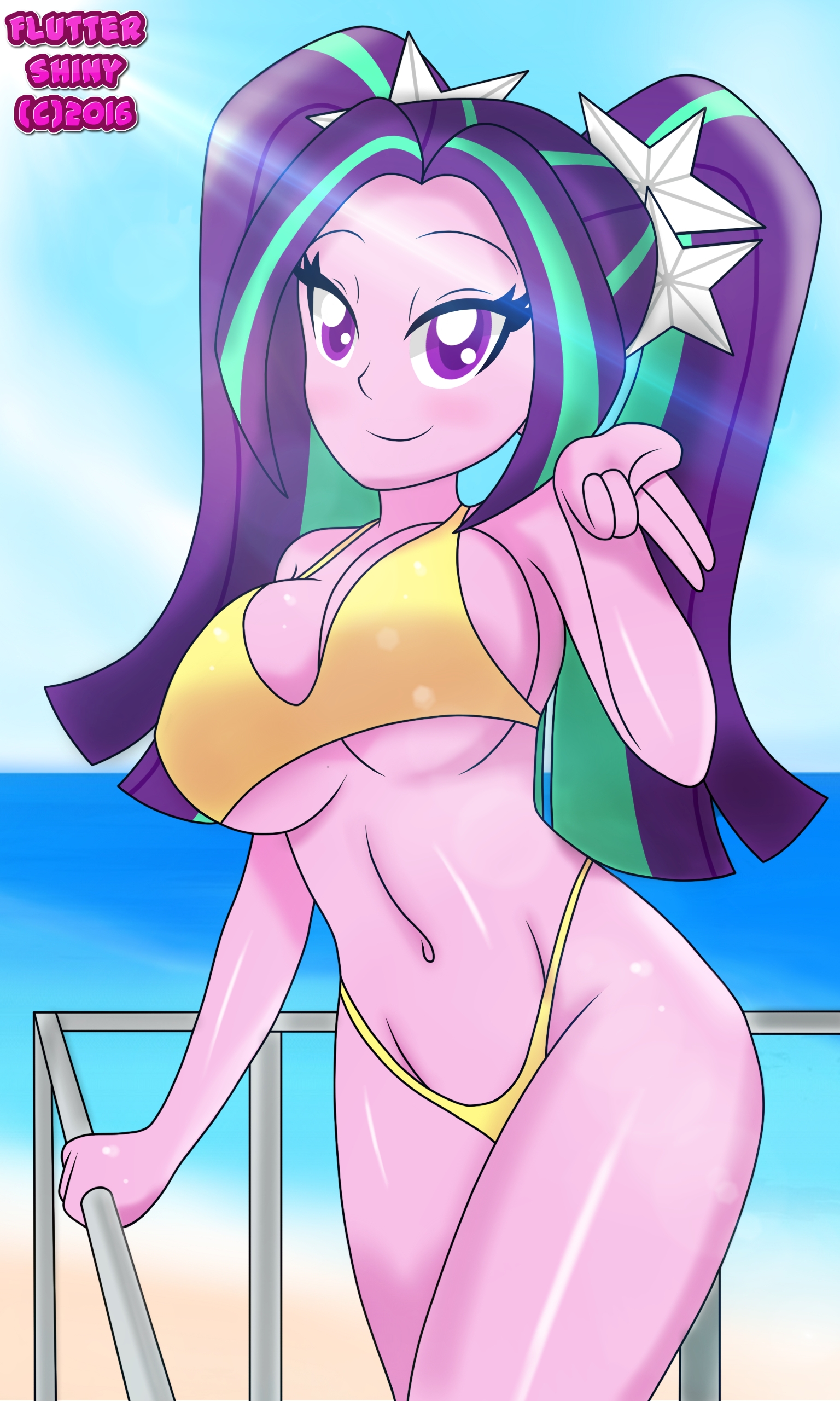 Blaze at the Beach