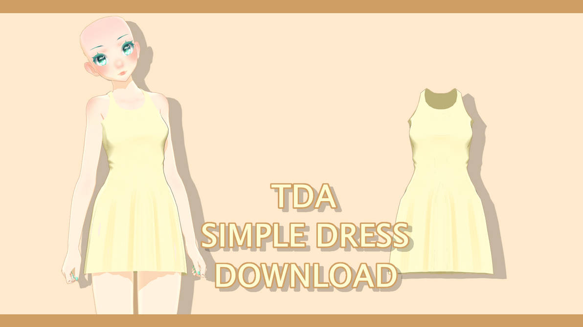 | MMD | Outfit | Simple Dress Download | by Raisuke-Tamakasai on DeviantArt