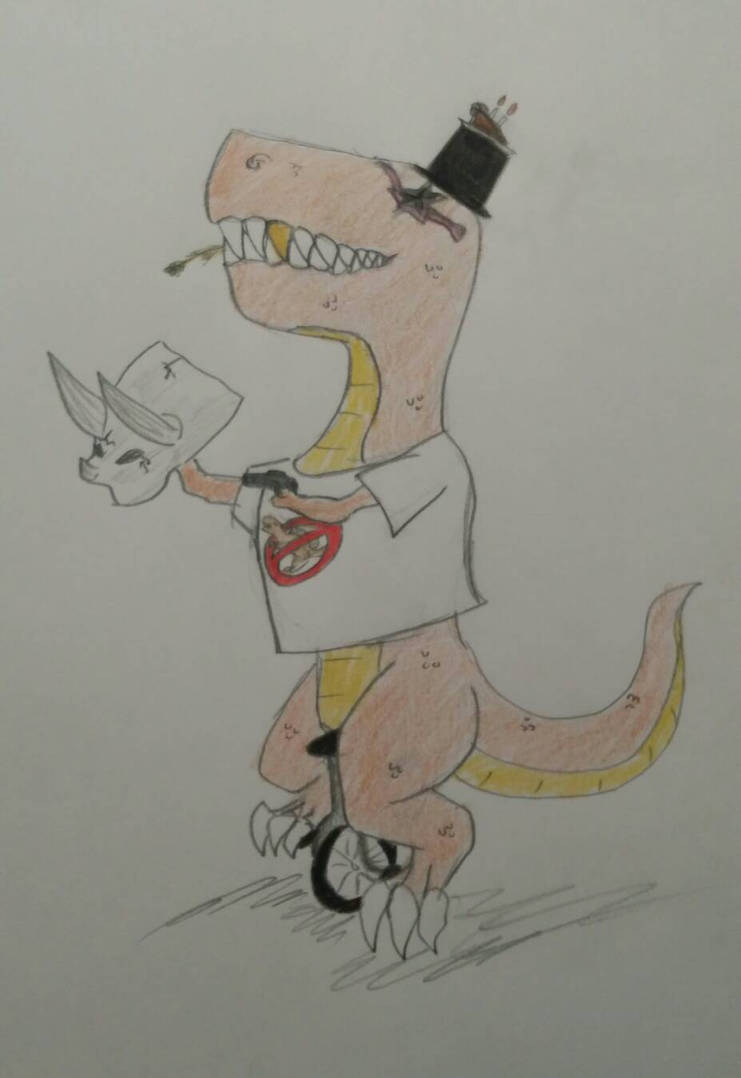 Crazysaurus Rex by PsionicSniper on DeviantArt