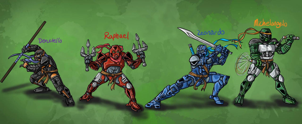 Shell Toa Heroes in a Halfshell - Toa Power!! by PsionicSniper on DeviantArt