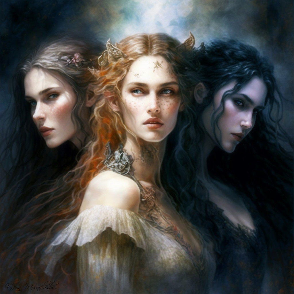The Three Fates by Vixenn69 on DeviantArt