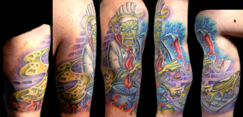 iron maiden chef done by michaelbrito