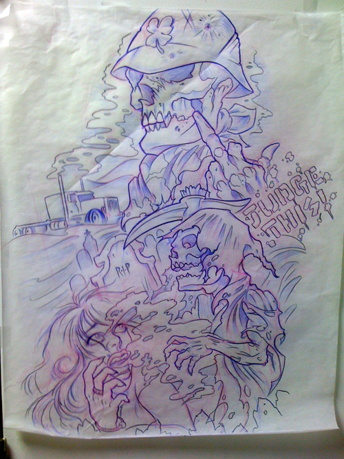 Sketch Flower Half Sleeve Tattoo Drawings Sketch Flower Half Sleeve Tattoo Drawings