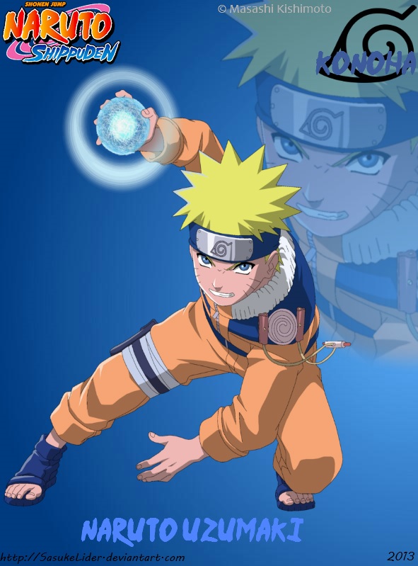 Naruto Uzumaki Rasengan by Mayara-Scarlet on DeviantArt