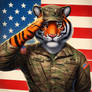 Army tiger salute: #4