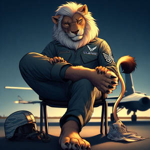 Air Force lion: #8
