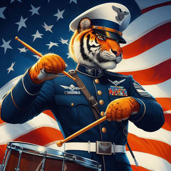 Air force tiger drummer: #2