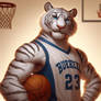 Basketball white tiger: #2