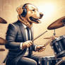 Golden retriever drummer: #3