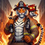 Tiger firefighters