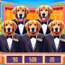 Group Shot: Game show golden retrievers - #2