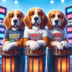 Game show beagles: #2