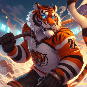 Ice hockey tiger: #4