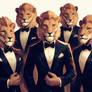 Group Shot: Lions in tuxedos - #8