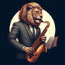 Lion saxophonist: #3