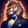 Lion in tuxedo: #32