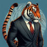 Tiger in business suit: #16