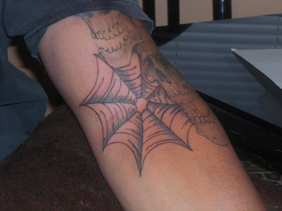Tattoo Spider web