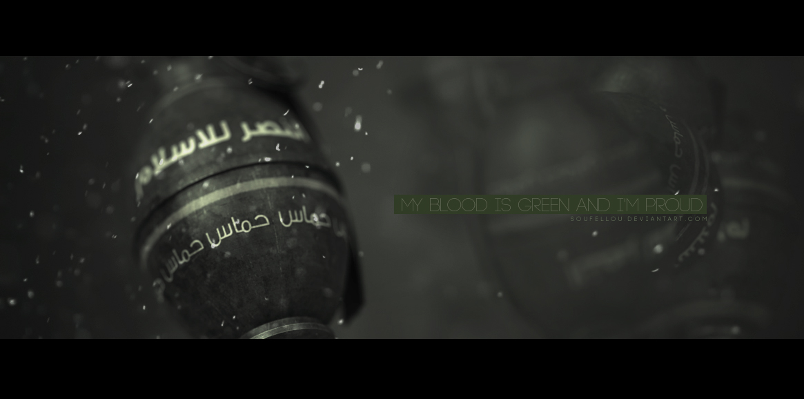 my blood is green!