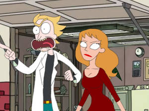Rick and Morty Fake Screencap: Dbag