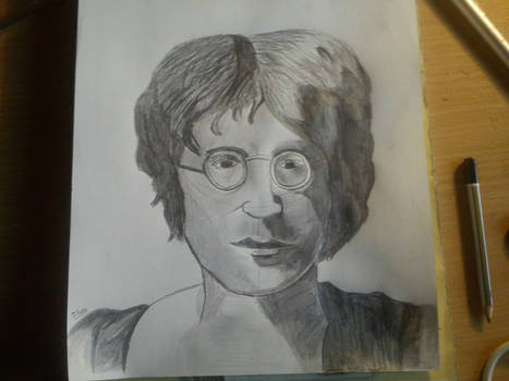 John Lennon Drawing