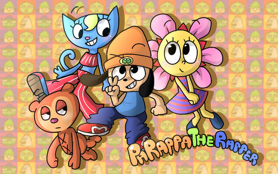PaRappa The Rapper 2 - TV Animation Characters by PaperBandicoot