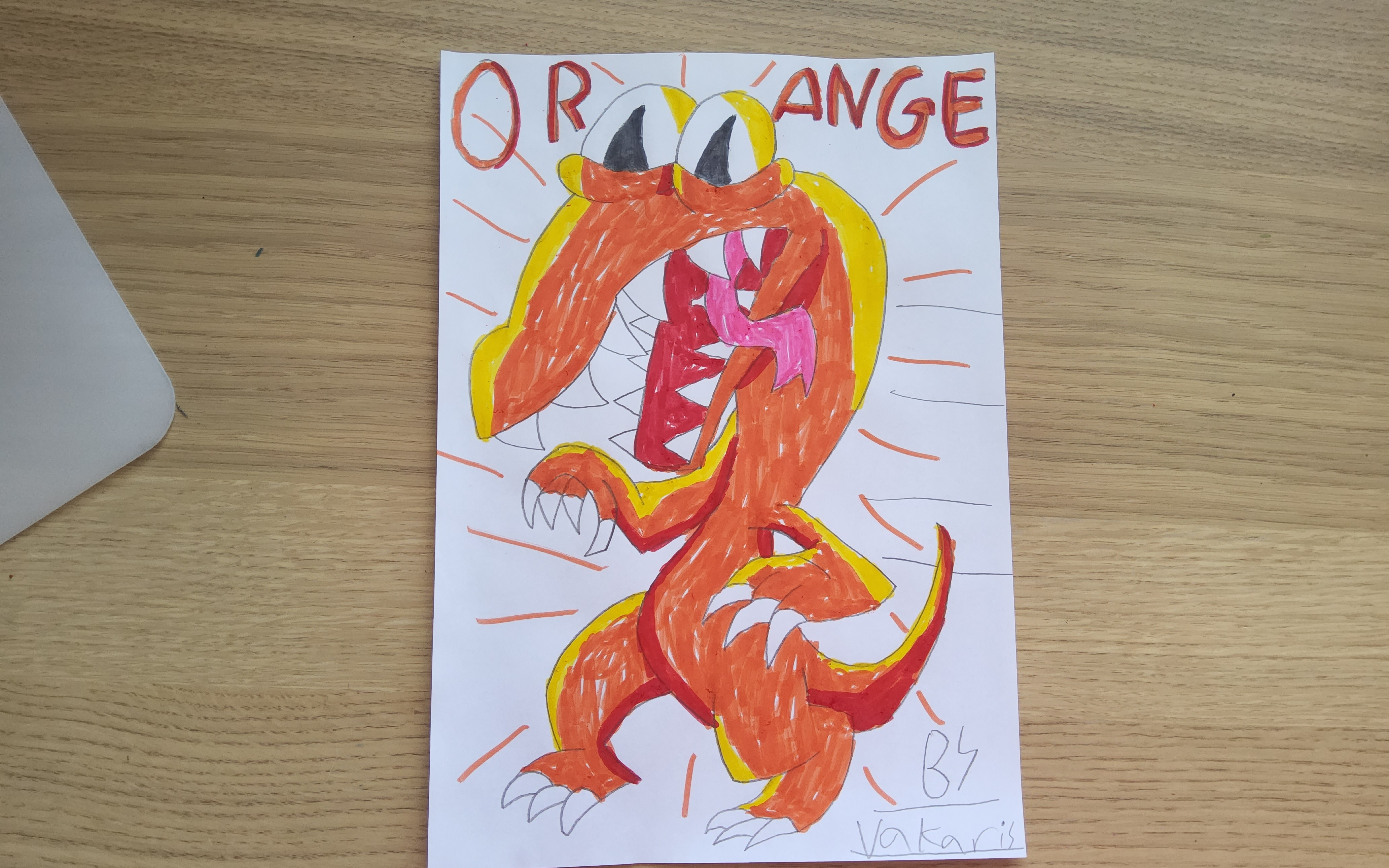 Orange from Rainbow Friends by DuckCatTheQurugosk on DeviantArt
