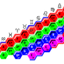 Semitonal Hexagrid