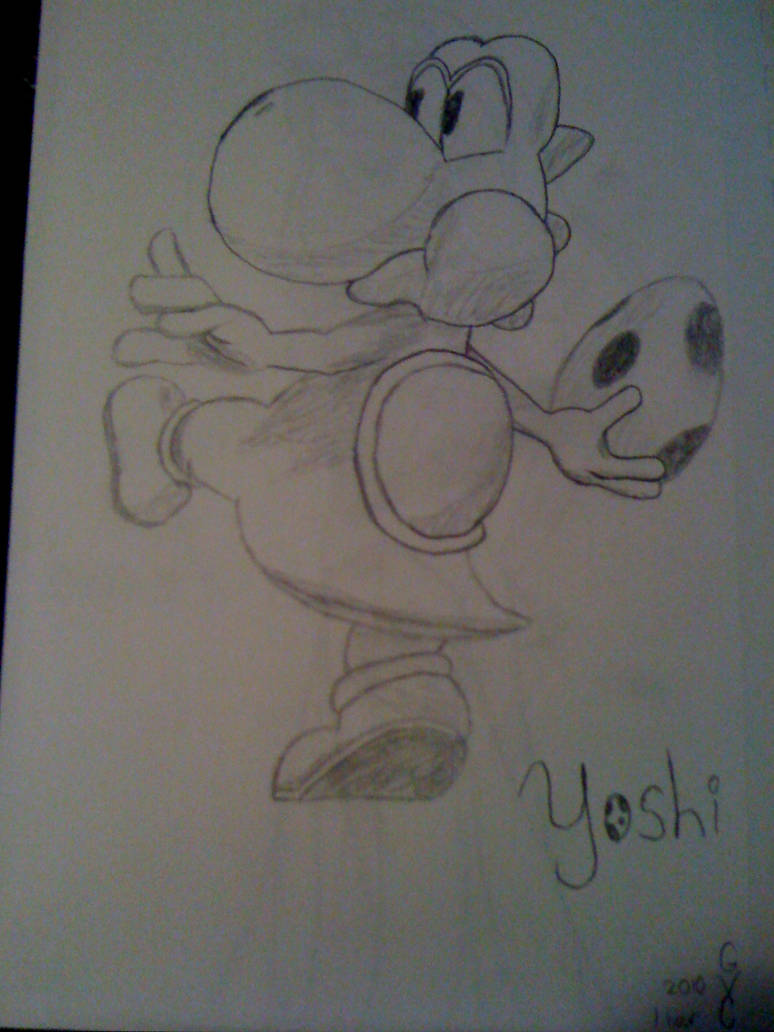 Yoshi by MisterGunGun on DeviantArt