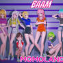 [MMD] MOMOLAND - BAAM