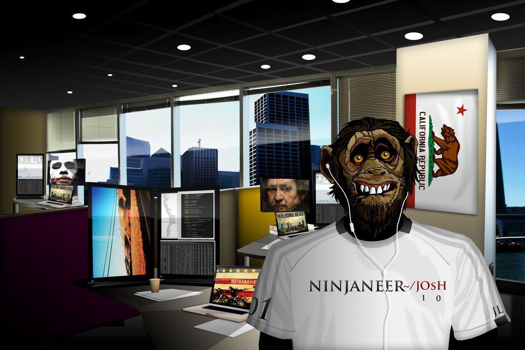 Code Monkey's concept art by joshdlindsay on DeviantArt