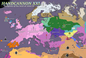 HANDCANNON XXL religions map