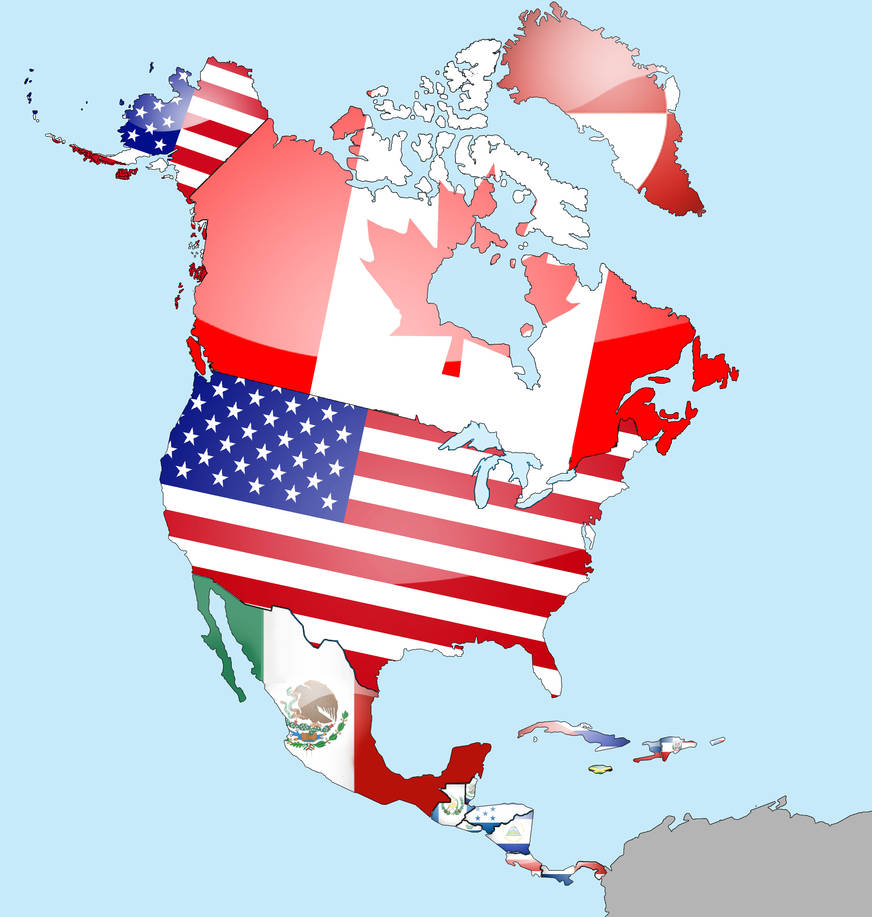 Сайты северная америка. Континент Северная Америка. Нортх Америка. Северная Америка материк США Канада. Североамериканский Континент на карте.