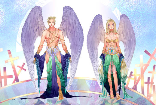 Angelis Adoptable Couple:Auction [CLOSED]