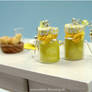 Lemon Marmelade Bottle Earrings