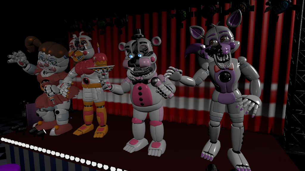 Funtimes on stage by Thatonemoltenboi2 on DeviantArt