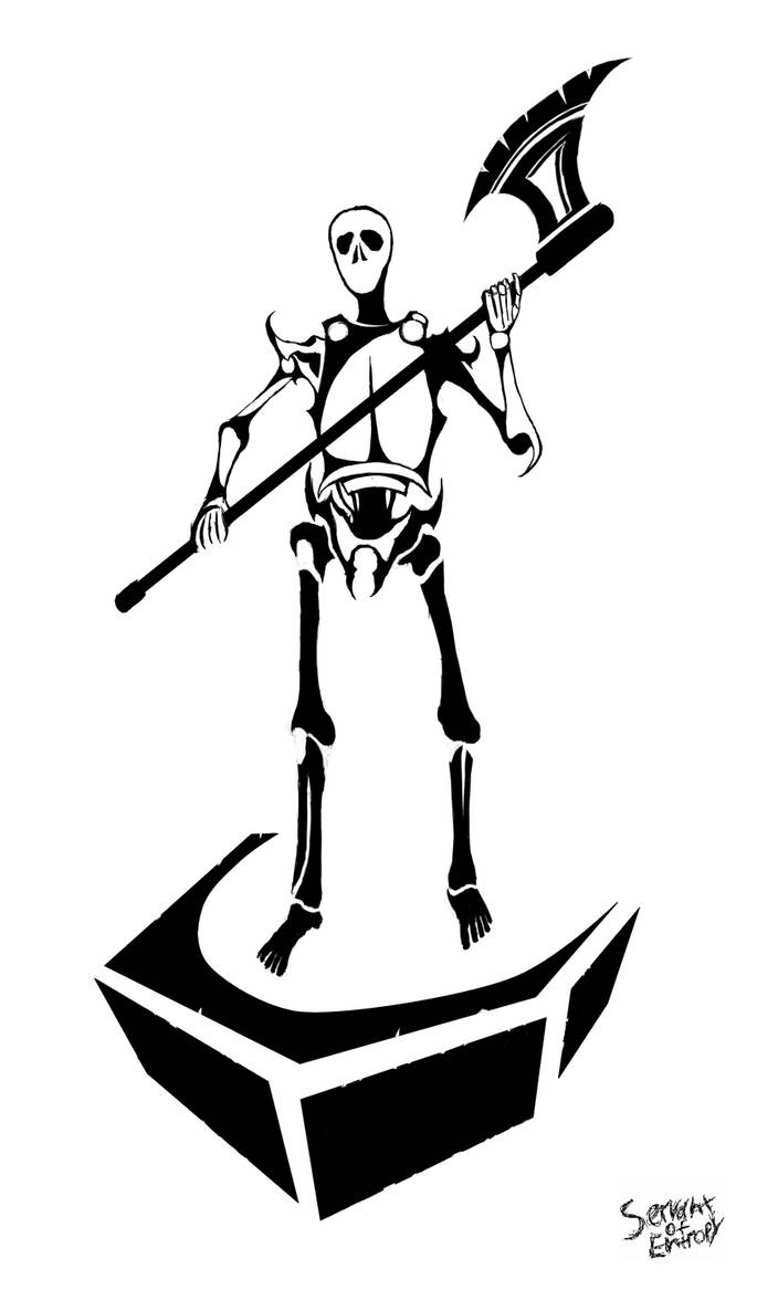 Skeleton by ServantofEntropy on DeviantArt