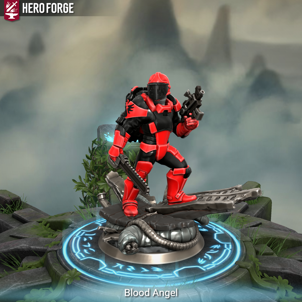 Blood Angel Hero Forge by ServantofEntropy on DeviantArt